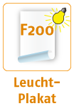 F200L Leuchtplakat