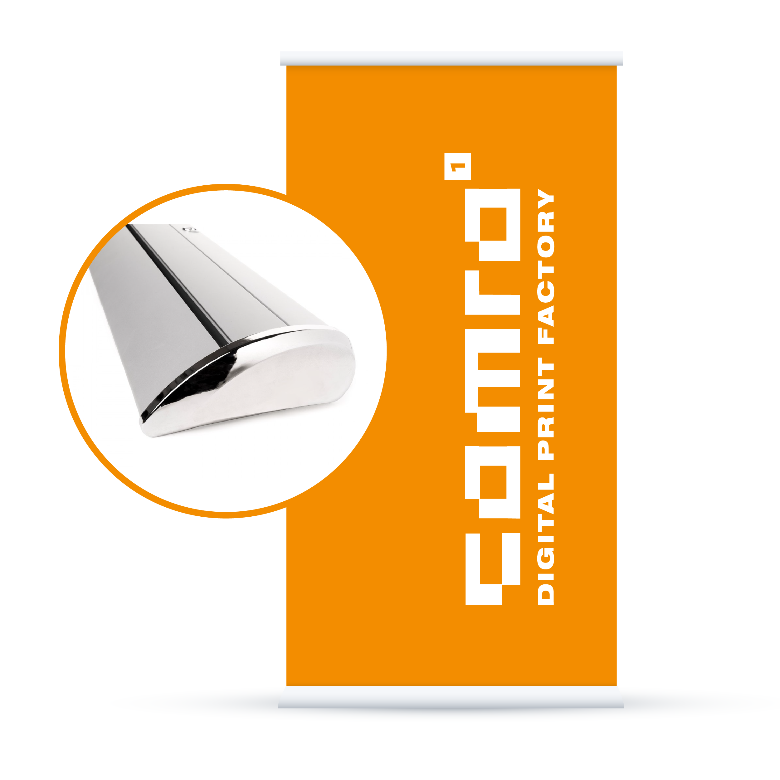 Rollbanner Deluxe Komplettsystem