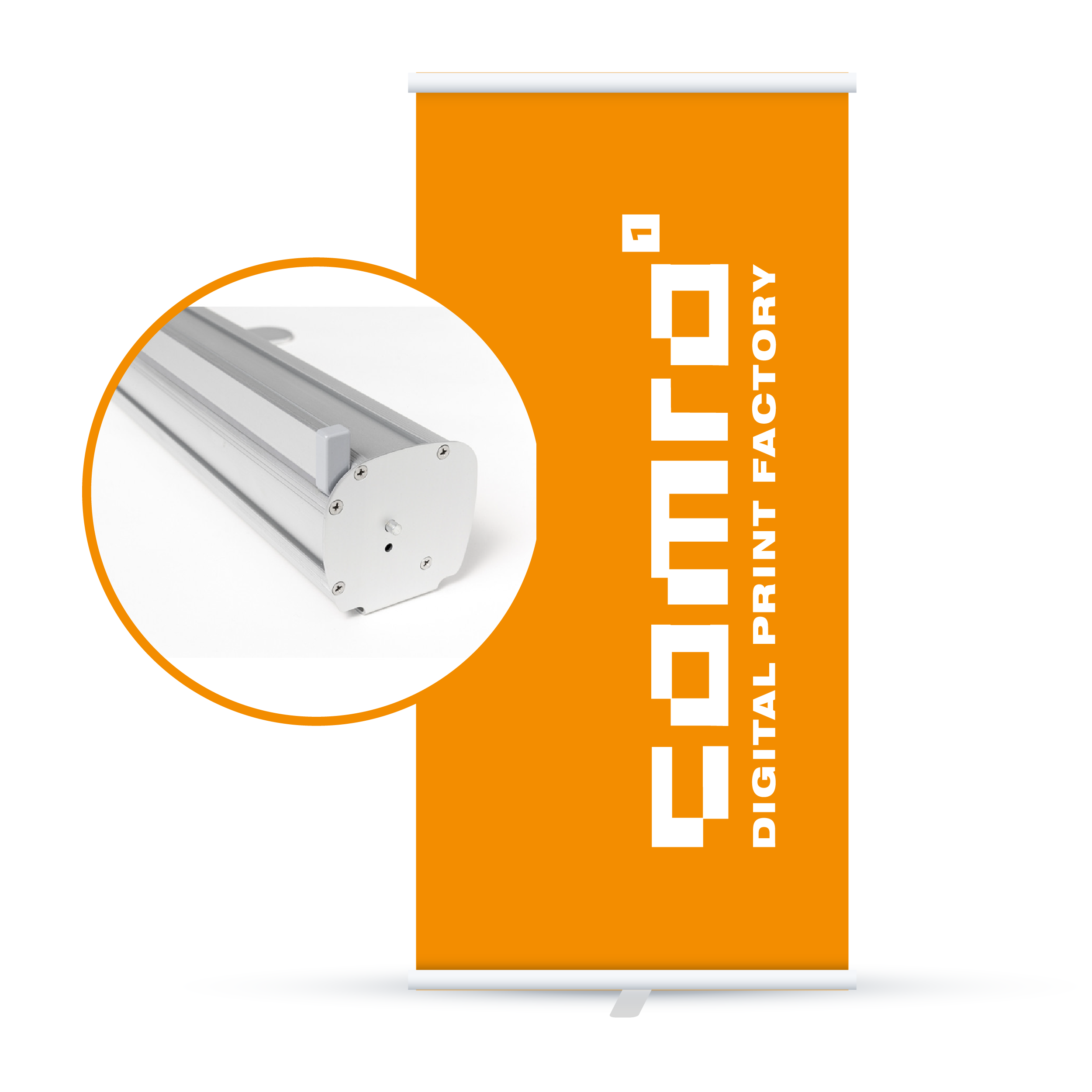 Rollbanner Evolution Komplettsystem