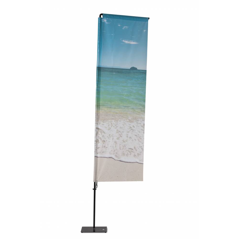 Beachflag square Komplettsysteme Beachflag square Komplettsysteme