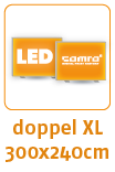 Brightbox double XL LED Komplettsystem, 300x240cm