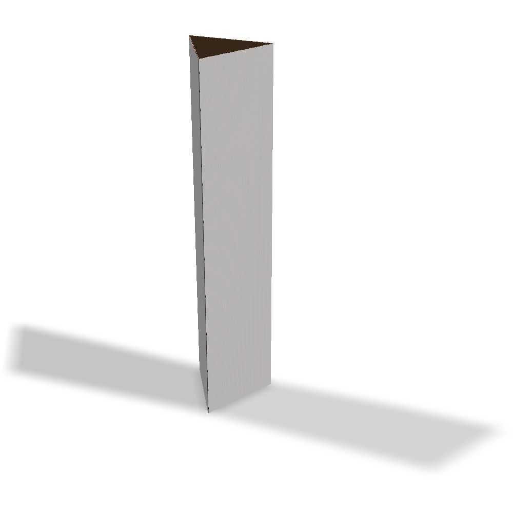Dreieck Totem mit Klebeverschluss