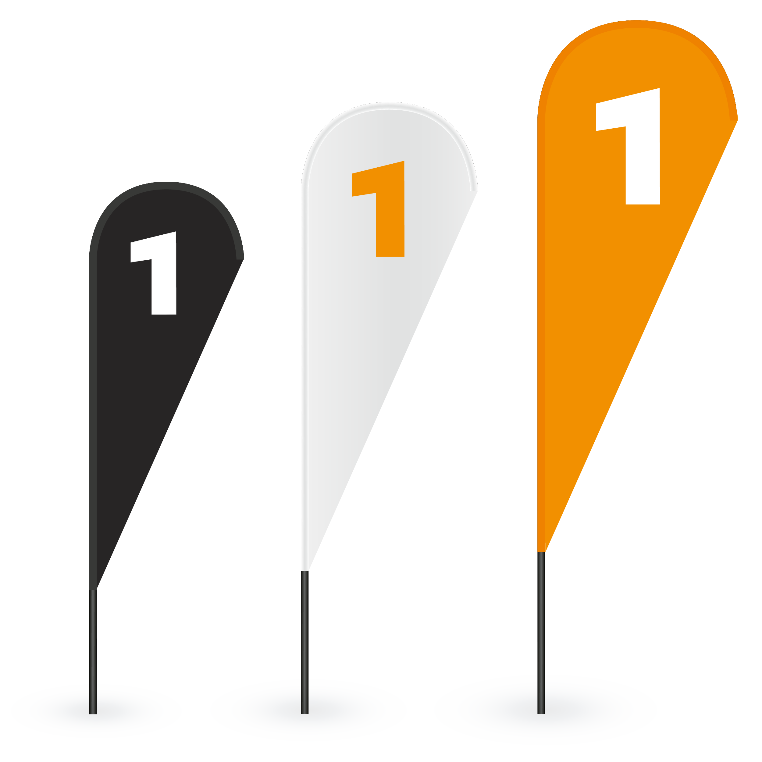 Beachflag Drop Komplettsystem Beachflag Drop Komplettsystem