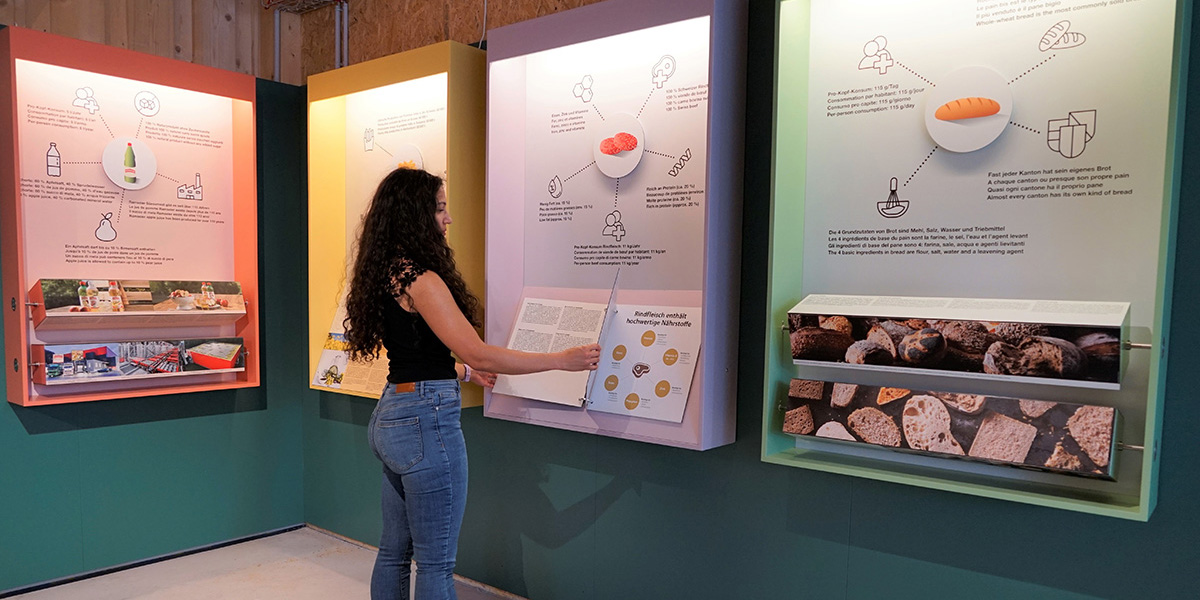Infotafeln Landwirtschaftsausstellung