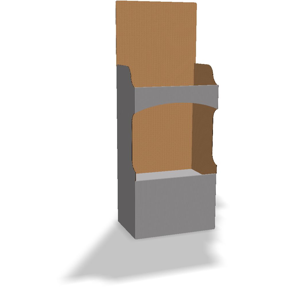 Warenträger mit 2 Tablaren