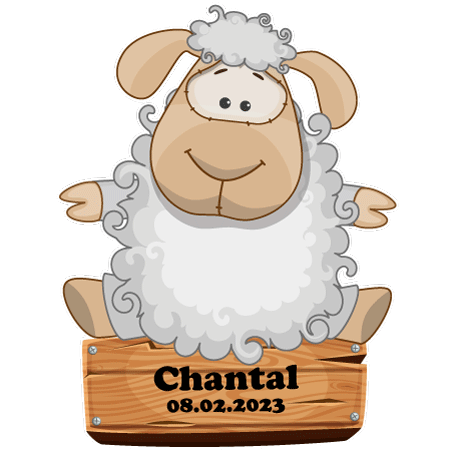 Geburtstafel Typ 1, Chantal