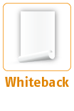 Druck auf Whiteback Plakatpapier 135gm/m2