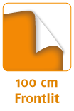 Rollbanner Twin 100x200cm - Frontlit