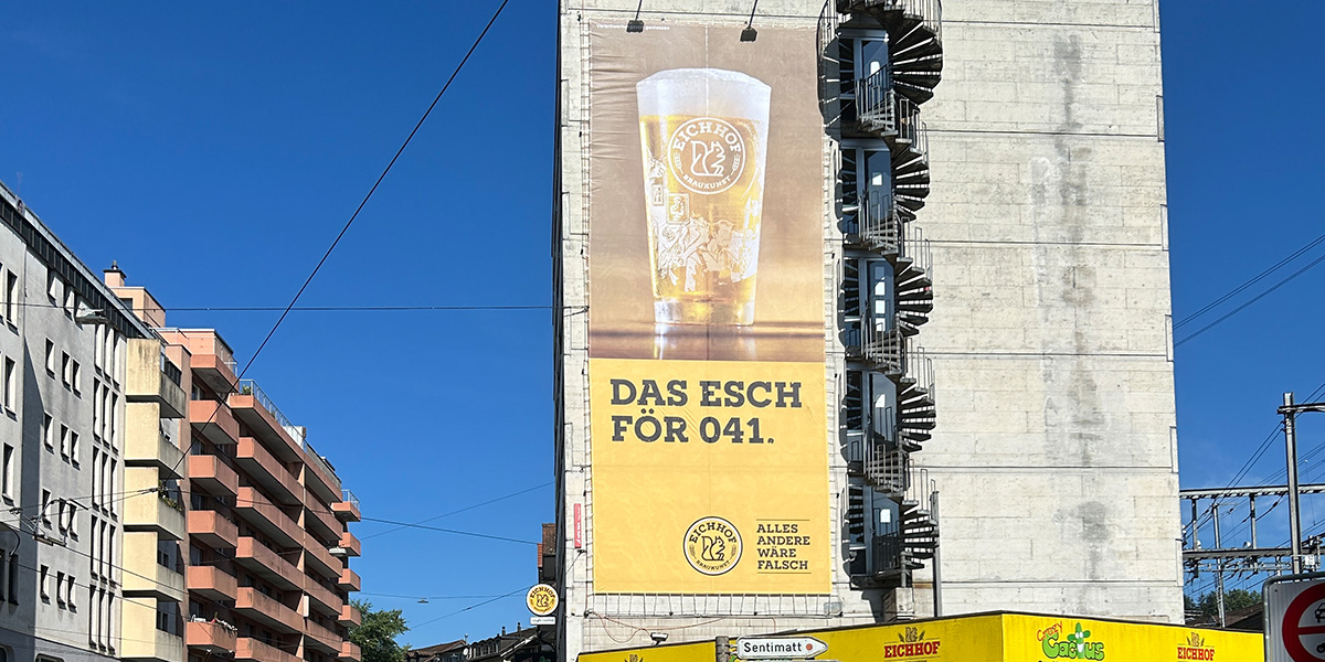Fassadenposter