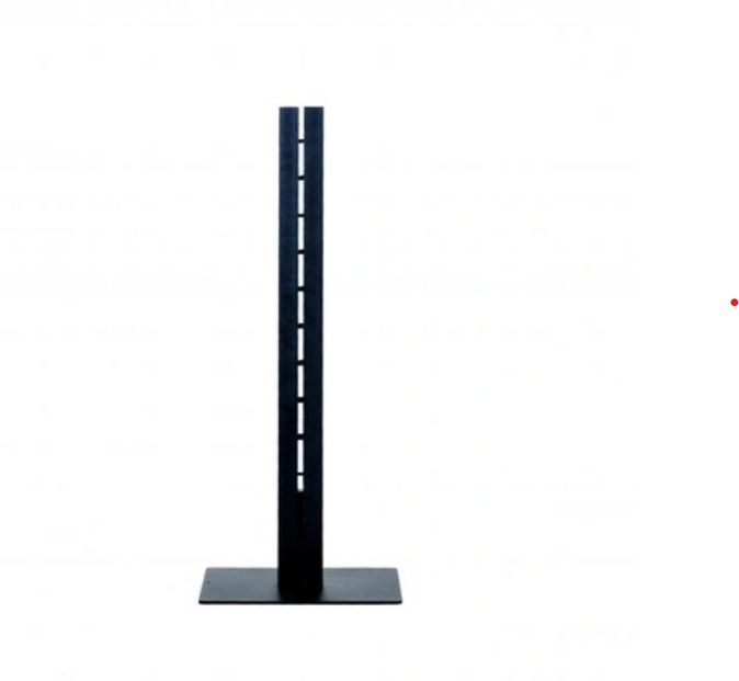 Inhaker Basis Säule mit Stahlplatte